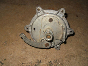 Motobecane Moped - Mag Rim Hub with Brake Plate and Axle