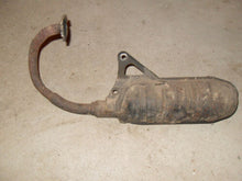 Load image into Gallery viewer, 2001 Yamaha Razz SH50 Scooter Exhaust Pipe Muffler with Heat Shield