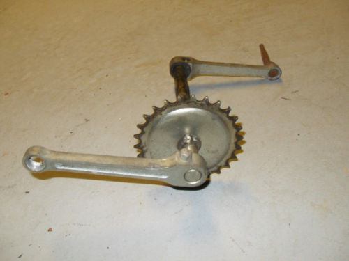 1978 Jawa Babetta 207 Moped - Pedal Crank - Pedal Arms