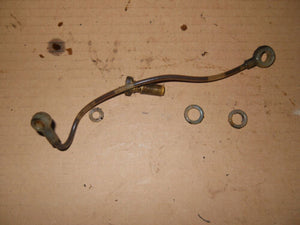 1965 Suzuki B100P B100 - Oil Line with Banjo Bolts and Inlet Bolt