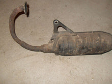 Load image into Gallery viewer, 2001 Yamaha Razz SH50 Scooter Exhaust Pipe Muffler with Heat Shield
