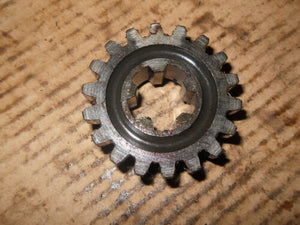 1960's Puch Sears Allstate 250 Twingle - Transmission Main Shaft 2nd Gear 18T