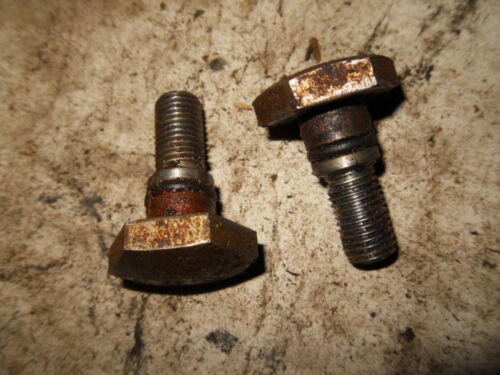 1968 Suzuki T305 - Fork Tube Upper Plugs - Top Cap - Sealing Bolt