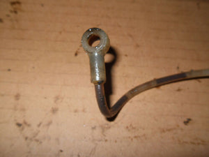 1965 Suzuki B100P B100 - Oil Line with Banjo Bolts and Inlet Bolt