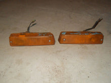 Load image into Gallery viewer, 1969 Datsun 510 Bluebird Wagon - Pair of Front Parking Turn Amber Lights