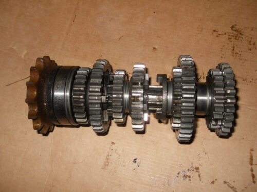 1974 Yamaha RD350 - Transmission Output Shaft with Gears