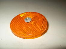 Load image into Gallery viewer, 1980 Columbia Commuter Moped - Front Fork Amber Reflector