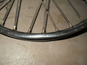 1978 Batavus Moped - Rear Rim and Brake Plate