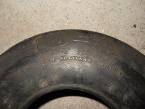 Vintage NOS Good Year Blue Streak Go Kart Slick Tire - 11 x 3.50 - 5