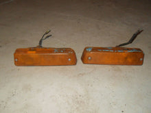 Load image into Gallery viewer, 1969 Datsun 510 Bluebird Wagon - Pair of Front Parking Turn Amber Lights