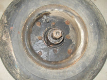 Load image into Gallery viewer, 1960 Mitsubishi Silver Pigeon C75 Scooter - Rear Wheel - Brake Hub - ARCO Tire