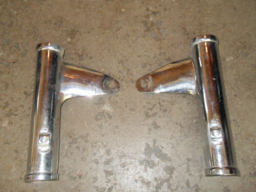 1972 SL125 Chrome Fork Ears - Headlight Mounts