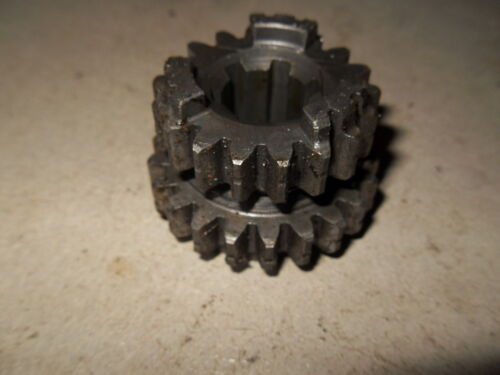 1978 Yamaha DT125 Enduro - Transmission Main Shaft 3rd and 4th Speed Gear