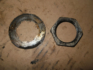 1969 Triumph T100 500 - Countershaft Sprocket Washer and Nut (used)
