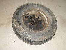 Load image into Gallery viewer, 1960 Mitsubishi Silver Pigeon C75 Scooter - Rear Wheel - Brake Hub - ARCO Tire