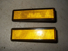 Load image into Gallery viewer, 1980 Garelli Sport Moped - Pair of Amber Fork Reflectors - CEV 128