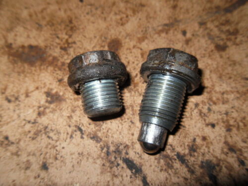 1968 Suzuki T305 - Pair of Engine Oil Drain Plugs