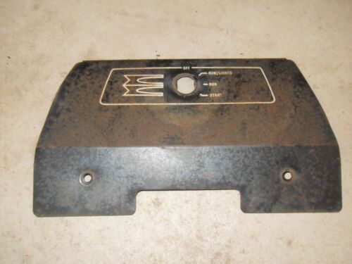 1975 EVINRUDE OMC 400 440 Skimmer Snowmobile - Dash Plate