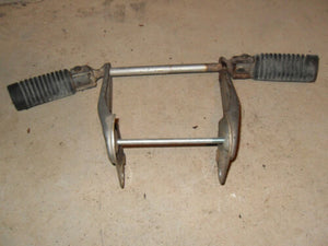 1982 Honda Express NC50 2 Speed Moped - Foot Pegs with Bracket