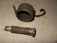 1978 Yamaha DT125 Enduro - Chain Slider Spring and Mount Bolt