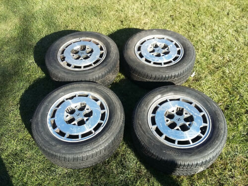 1986 Nissan 300ZX Alloy Wheels 15 inch Rim OEM Set of 4 with