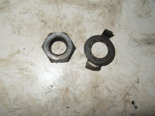 1960's Sears Allstate Puch DS60 Compact Scooter - Pinion Gear Nut + Lock Washer