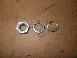 1965 Suzuki B100P B100 - Flywheel Nut and Washer