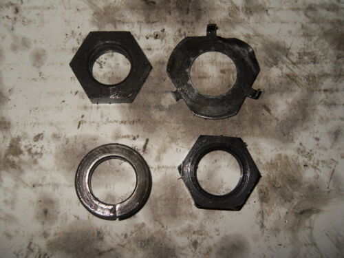 1982 Yamaha IT250 - Clutch Nut and Crankshaft Primary Gear Nut with Washers