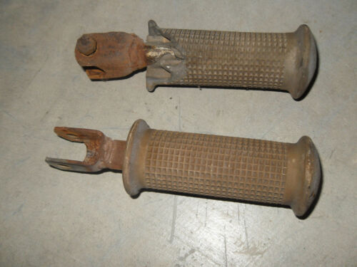 1958 Puch Sears Allstate 250 Twingle - Pair of Passenger Foot Pegs