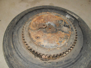 1960 Mitsubishi Silver Pigeon C75 Scooter - Rear Wheel - Brake Hub - ARCO Tire