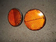 Load image into Gallery viewer, 1977 Motobecane 50V Moped - Pair of Amber Front Fork Reflectors