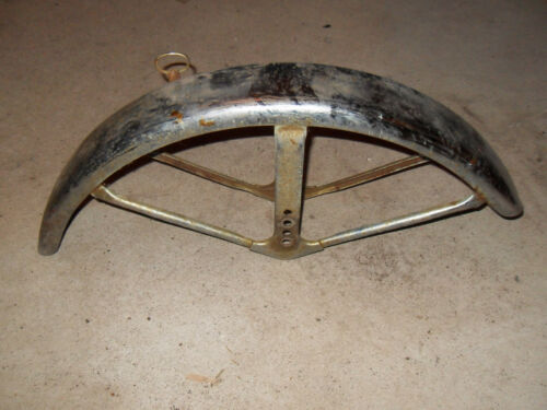 1974 Yamaha RD60 Motorcycle - Front Fender with Cable Guide