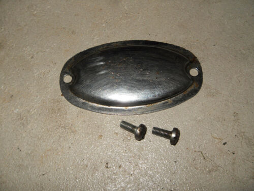 1960's Puch Sears Allstate 250 Twingle - Chrome Clutch Inspection Cover