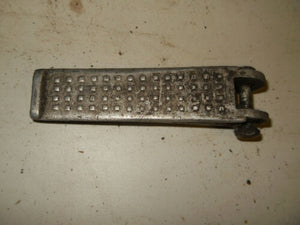 Vintage Anderson Chopper Foot Peg - Harley Panhead Knucklehead
