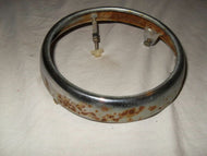 1974 Yamaha RD60 Motorcycle - Headlight Bucket Chrome Trim - Rim