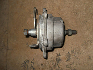 Motobecane Moped - Mag Rim Hub with Brake Plate and Axle