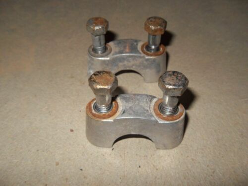 1979 Indian Moped - Handlebar Clamps with Bolts