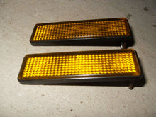 Load image into Gallery viewer, 1980 Garelli Sport Moped - Pair of Amber Fork Reflectors - CEV 128
