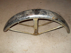 1974 Yamaha RD60 Motorcycle - Front Fender with Cable Guide