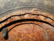 Load image into Gallery viewer, Vintage Truckster Wheel with Good Year 5.70/5.00 x 8 Tire