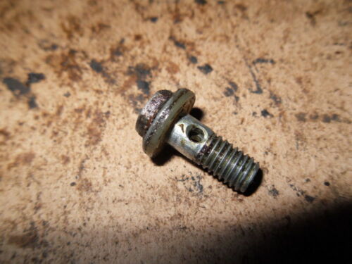 1968 Suzuki T305 - Oil Line Outlet Junction Bolt
