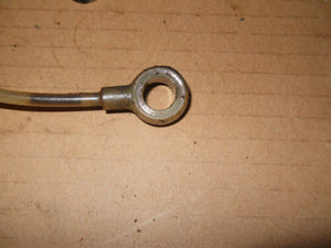 1965 Suzuki B100P B100 - Oil Line with Banjo Bolts and Inlet Bolt