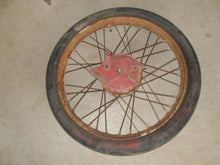 Load image into Gallery viewer, 1966 Benelli Fireball 50cc - Front Wheel / Rim with Brake Hub