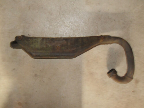 1975 TY80 Yamaha Trials Motorcycle - Exhaust Pipe Muffler - No Tail Pipe