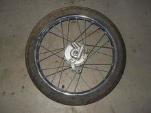 Load image into Gallery viewer, 1982 Honda Urban Express NU50 Moped - Front Wheel / Rim with Brake Plate