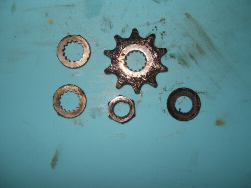 1980 Garelli Sport Moped - Front Drive Sprocket with Washers