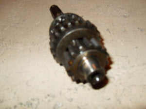 1966 Puch Sears Allstate 175 Twingle - Transmission Mainshaft & 1 2 3 4 Gears