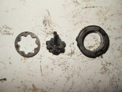 1979 Indian Moped - AMI-50 Engine - Oil Pump Assembly / Wurm Gear