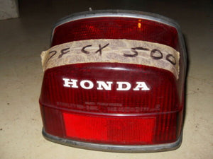 1978 Honda CX500 Taillight Assembly with Lens