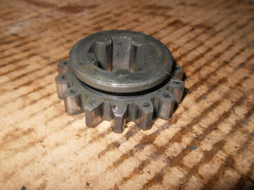 1960's Puch Sears Allstate 250 Twingle - Transmission Main Shaft 3rd Gear 15T